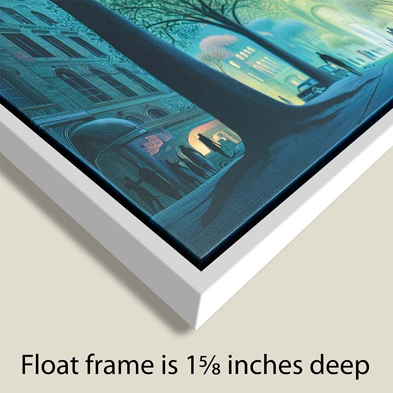 THE VILLAGE canvas art print by Dale Hitchcox
