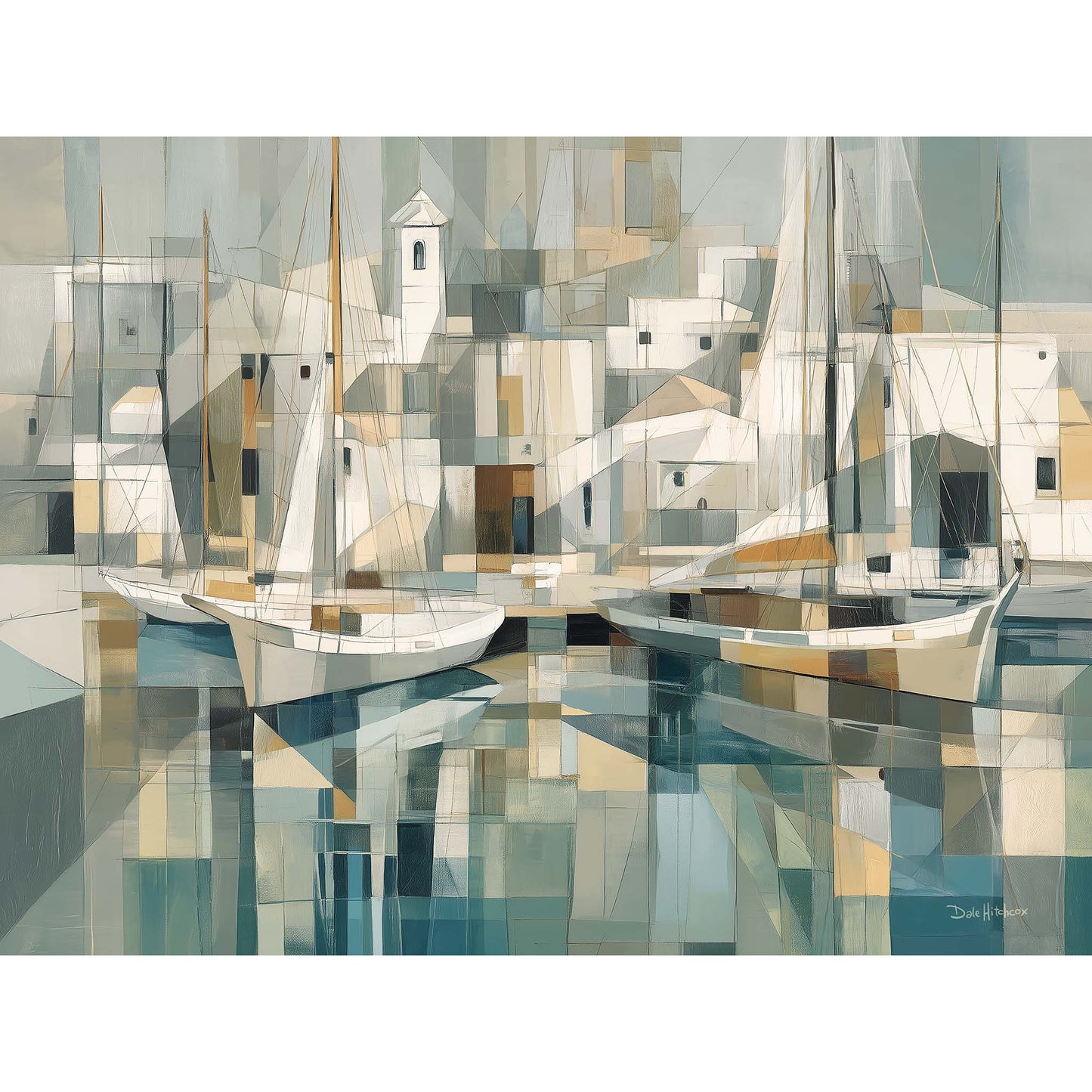 REFLECTIONS canvas art print by Dale Hitchcox
