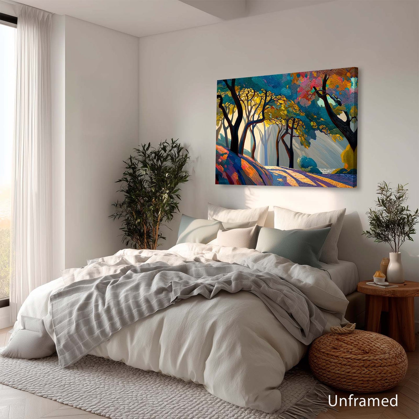 SUNLIT PATH canvas art print by Dale Hitchcox