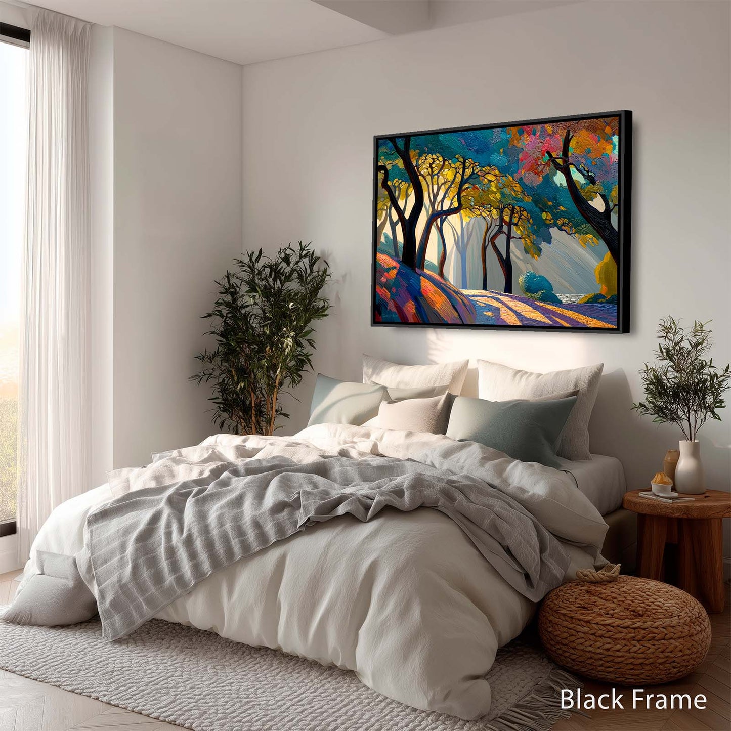 SUNLIT PATH canvas art print by Dale Hitchcox