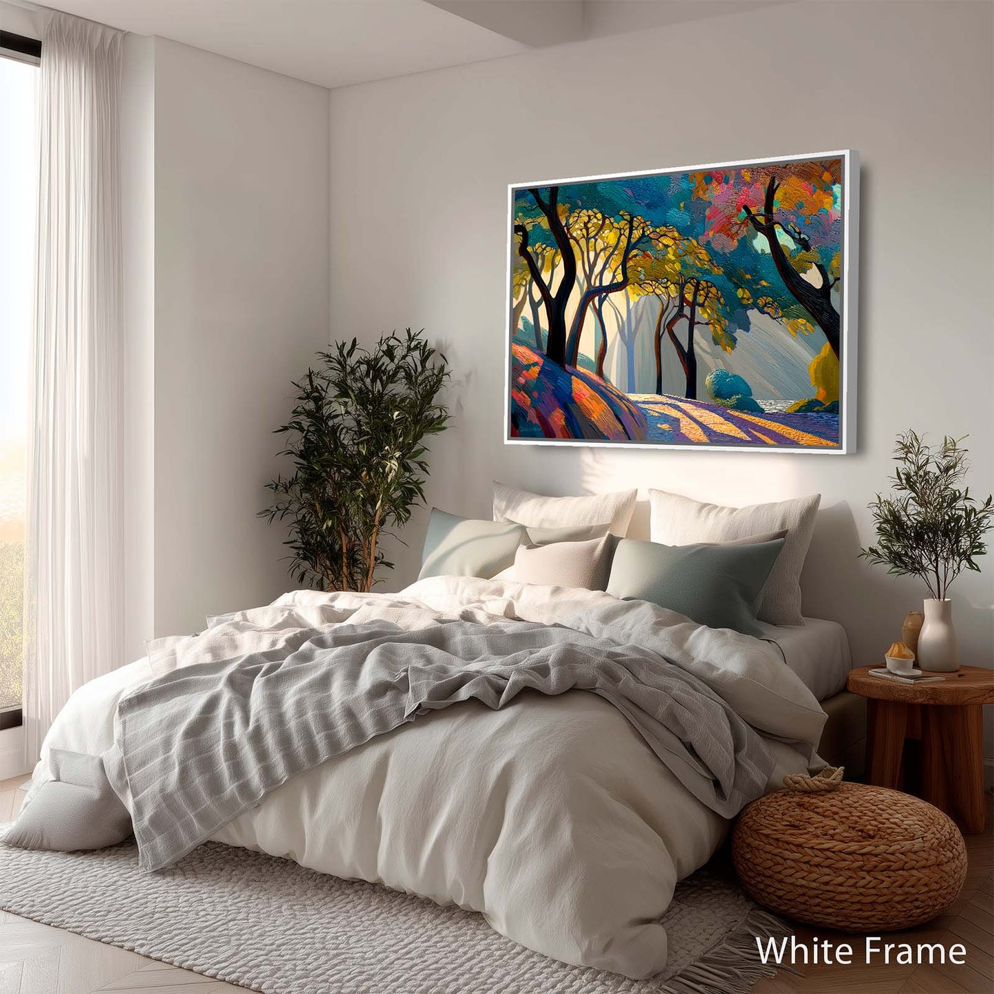 SUNLIT PATH canvas art print by Dale Hitchcox