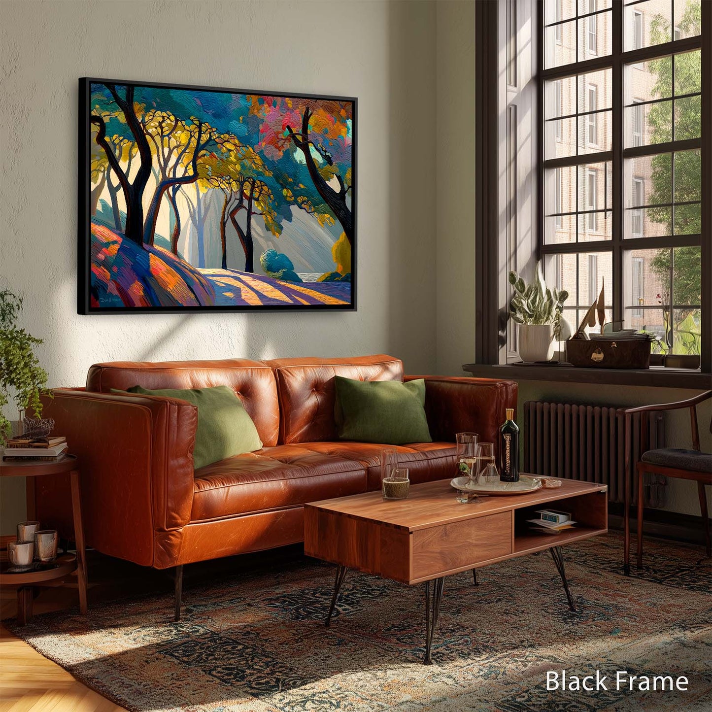 SUNLIT PATH canvas art print by Dale Hitchcox