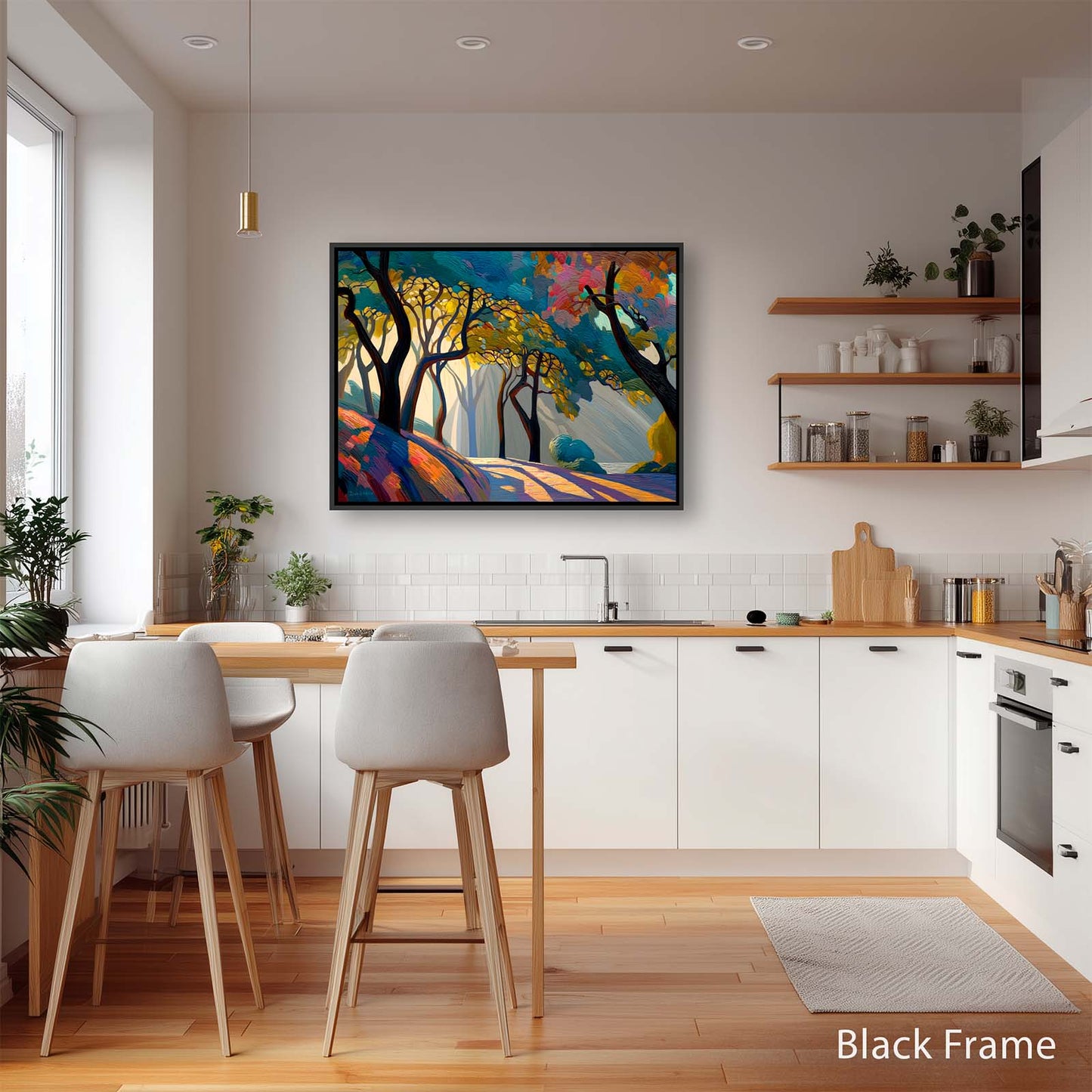 SUNLIT PATH canvas art print by Dale Hitchcox
