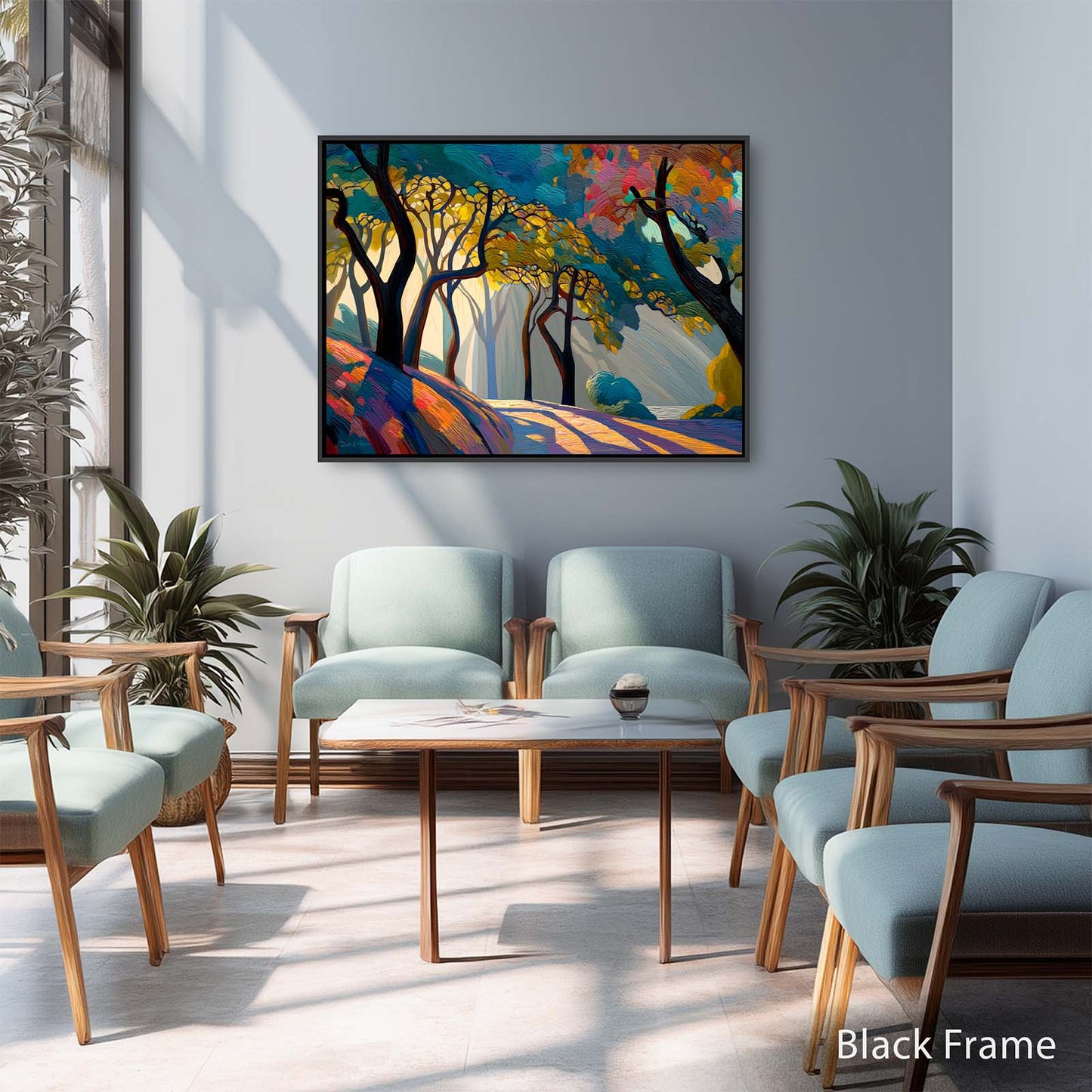 SUNLIT PATH canvas art print by Dale Hitchcox