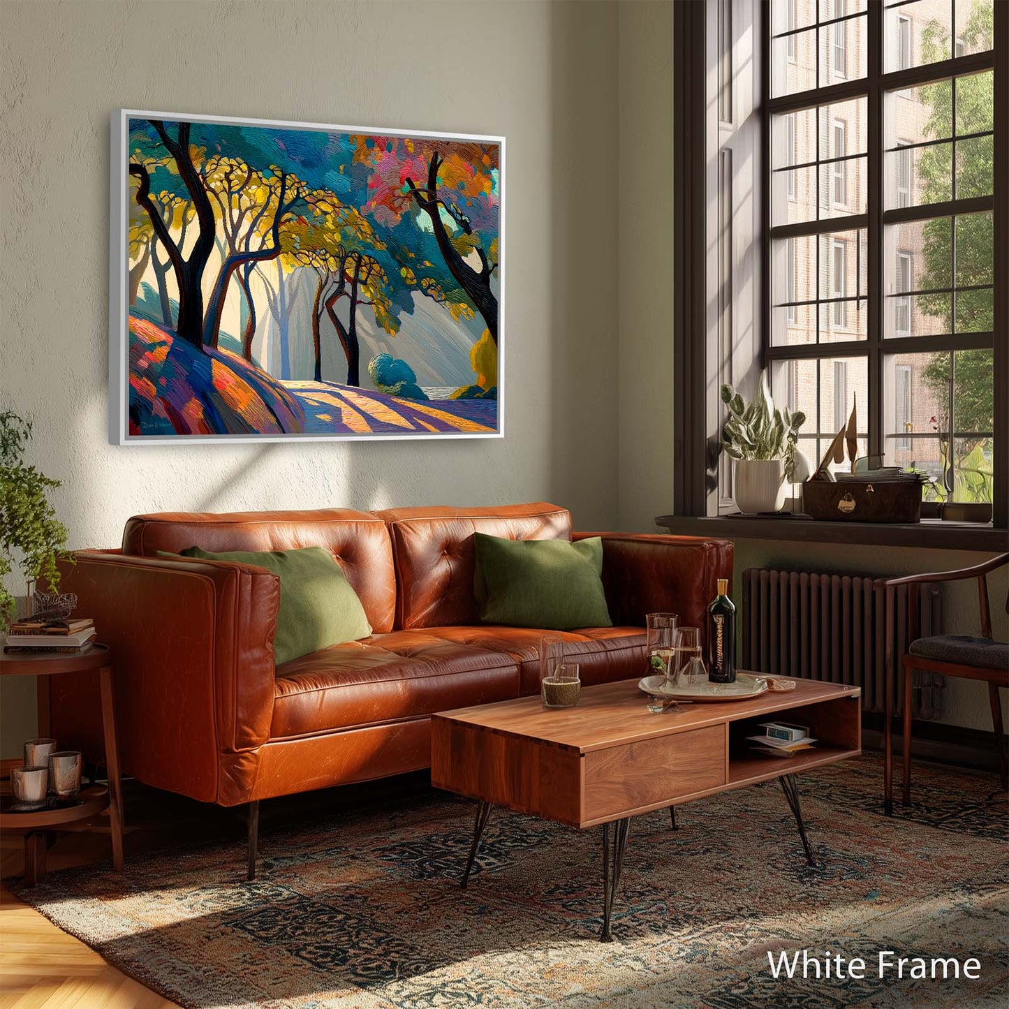 SUNLIT PATH canvas art print by Dale Hitchcox
