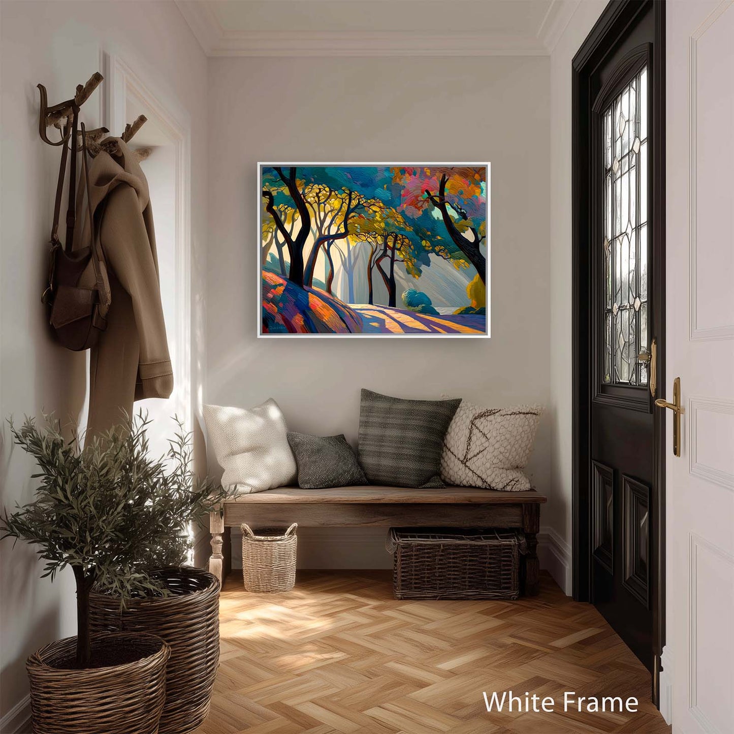 SUNLIT PATH canvas art print by Dale Hitchcox