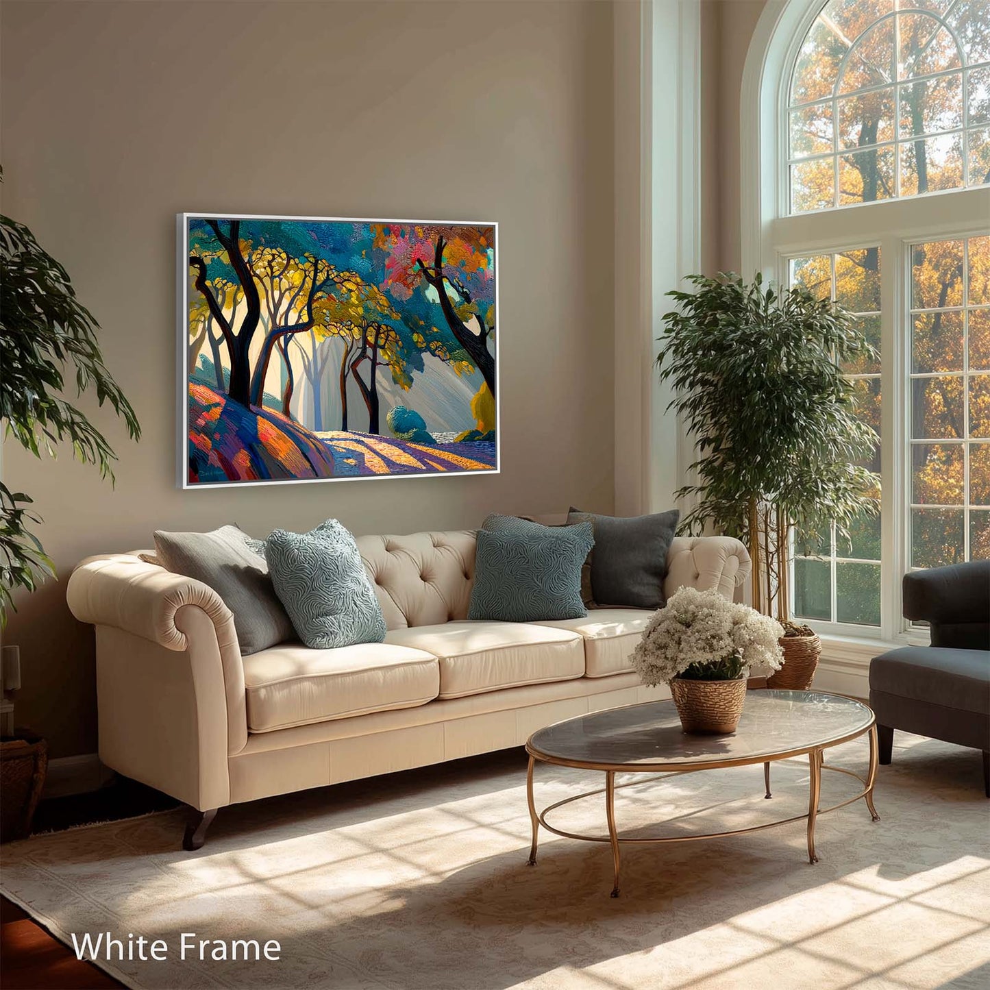SUNLIT PATH canvas art print by Dale Hitchcox