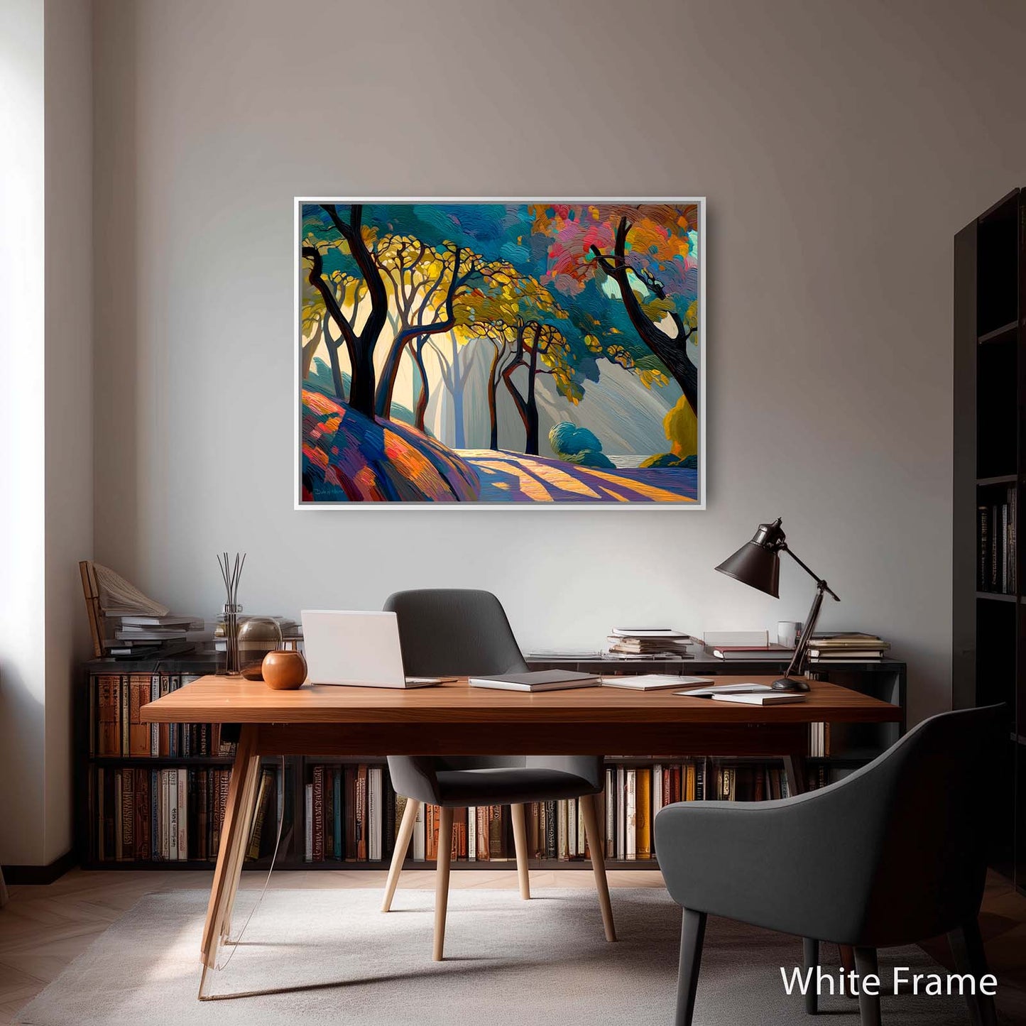 SUNLIT PATH canvas art print by Dale Hitchcox