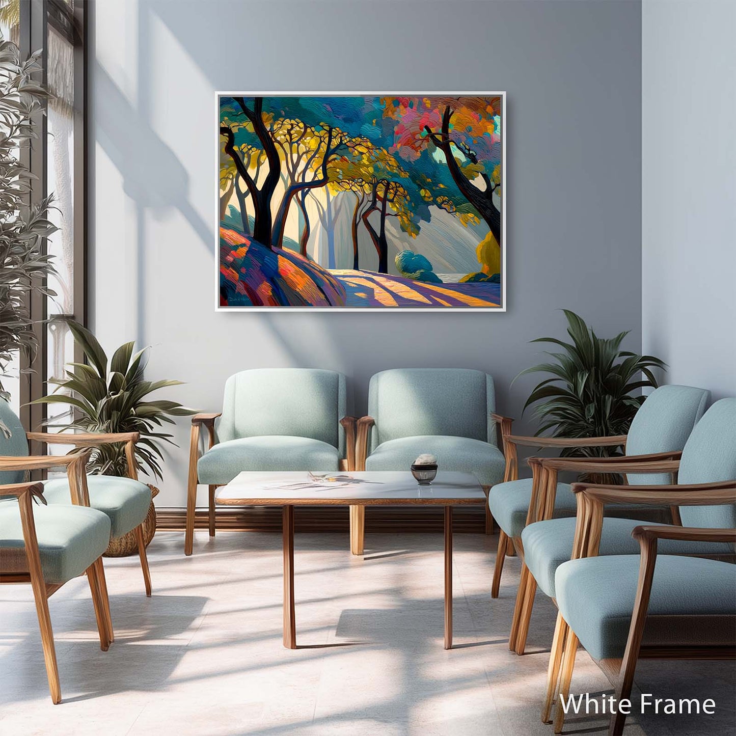 SUNLIT PATH canvas art print by Dale Hitchcox
