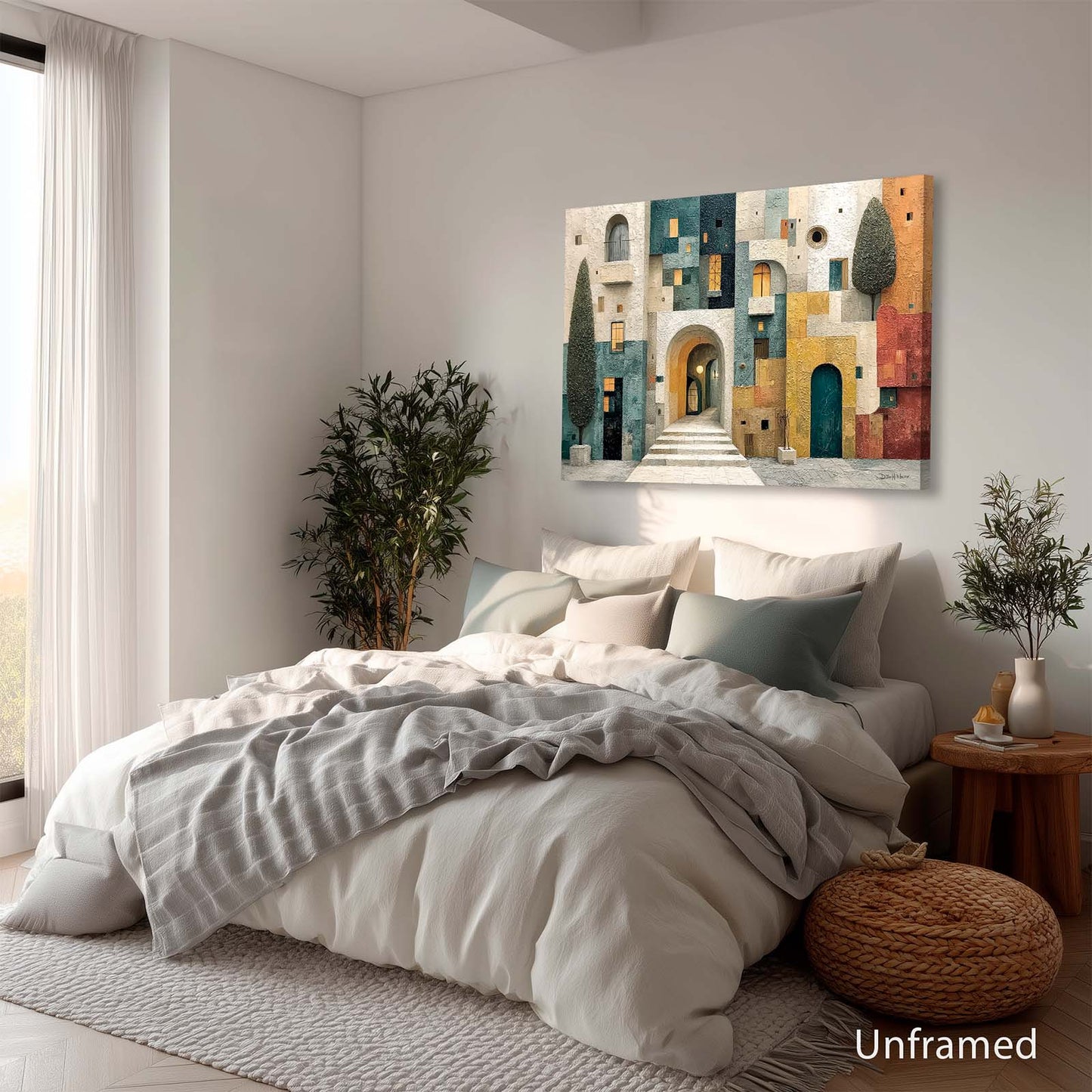THE VILLAGE canvas art print by Dale Hitchcox