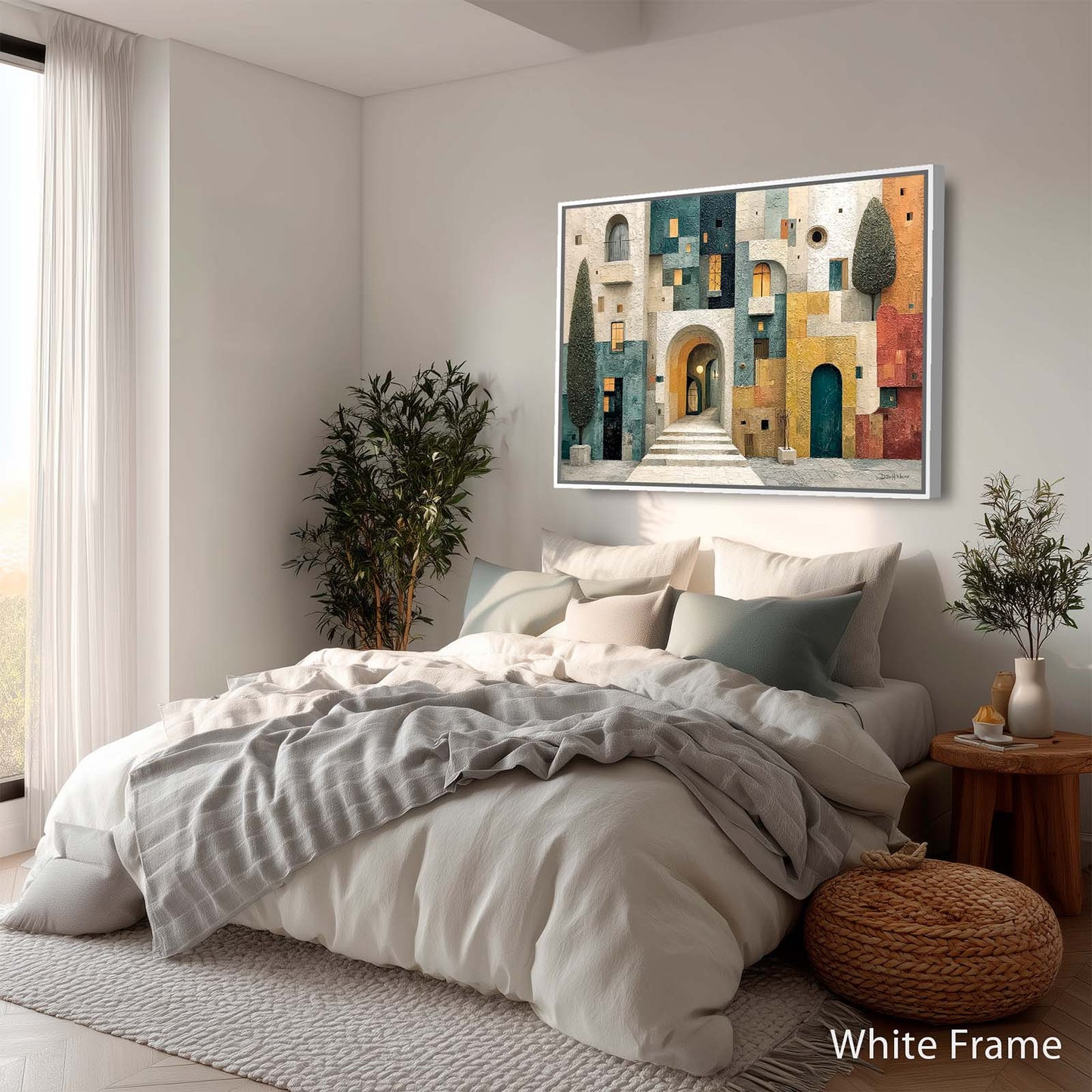 THE VILLAGE canvas art print by Dale Hitchcox