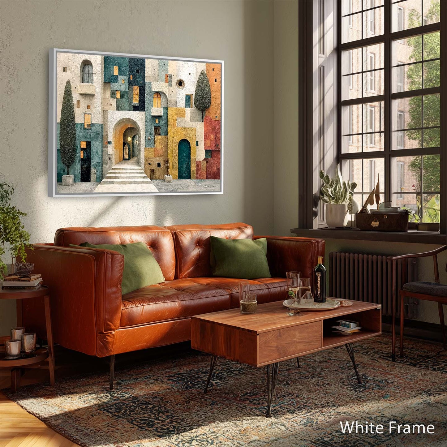 THE VILLAGE canvas art print by Dale Hitchcox