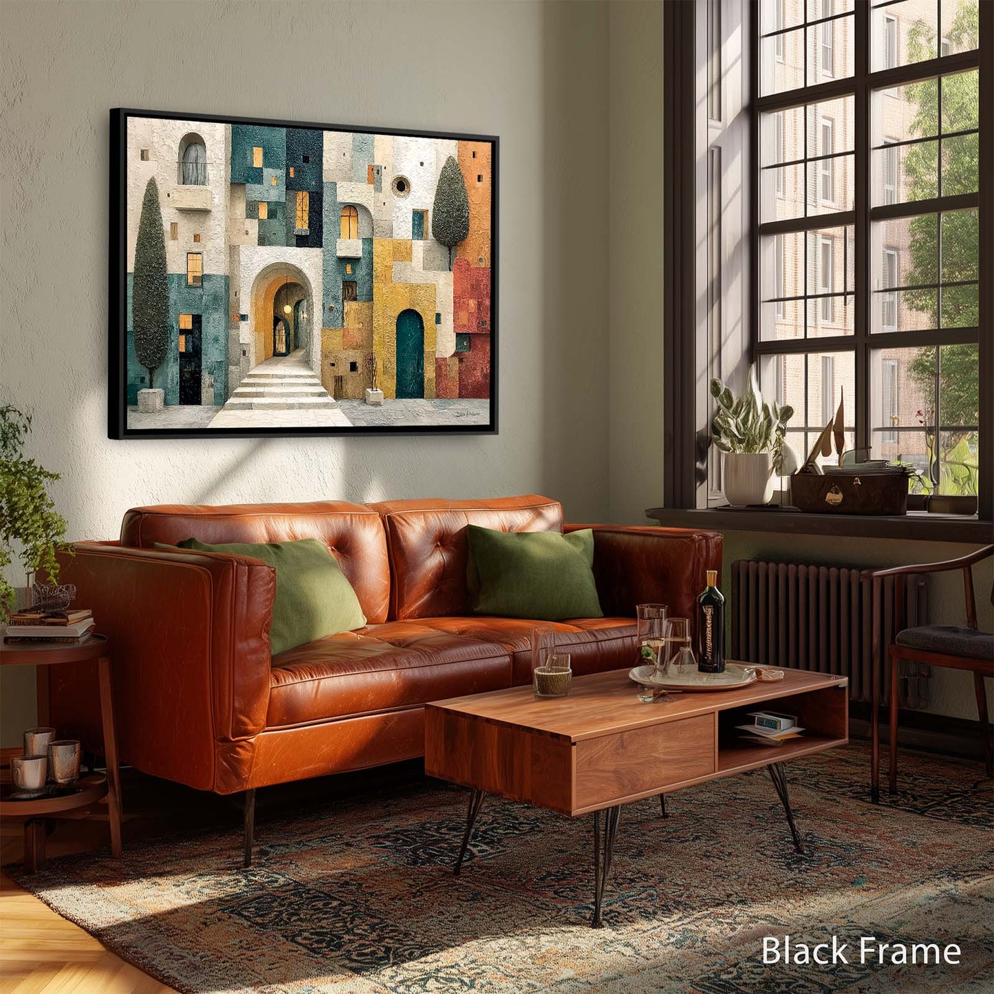 THE VILLAGE canvas art print by Dale Hitchcox