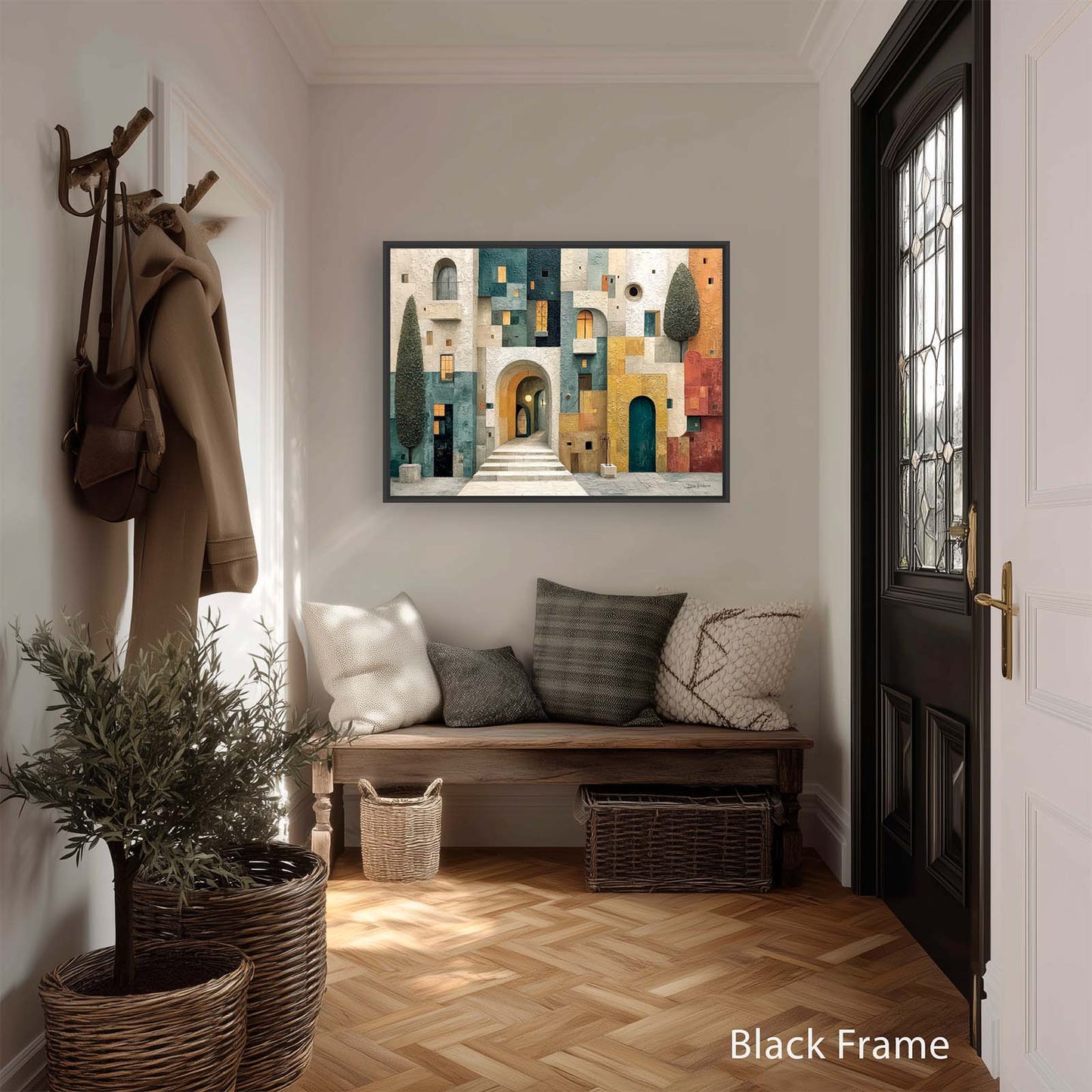 THE VILLAGE canvas art print by Dale Hitchcox
