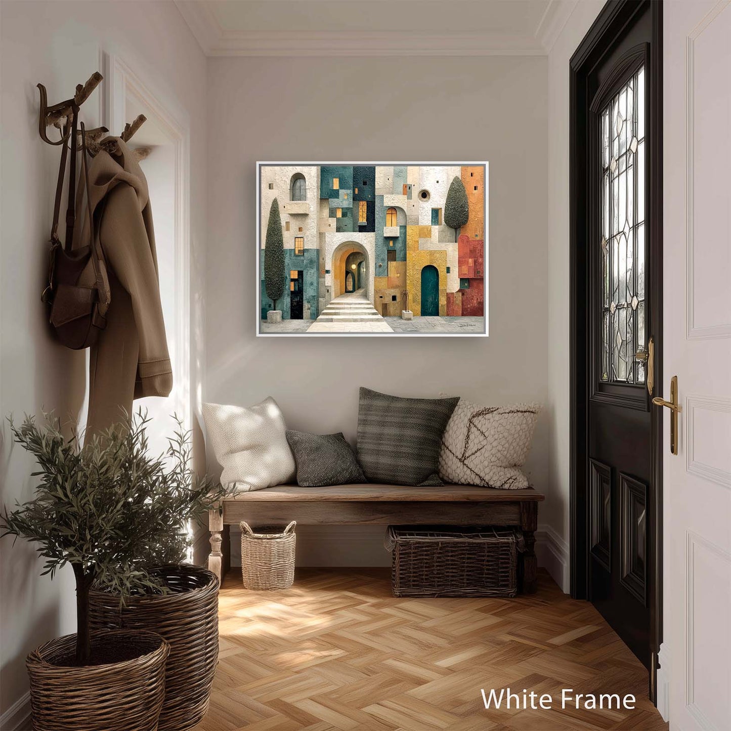 THE VILLAGE canvas art print by Dale Hitchcox