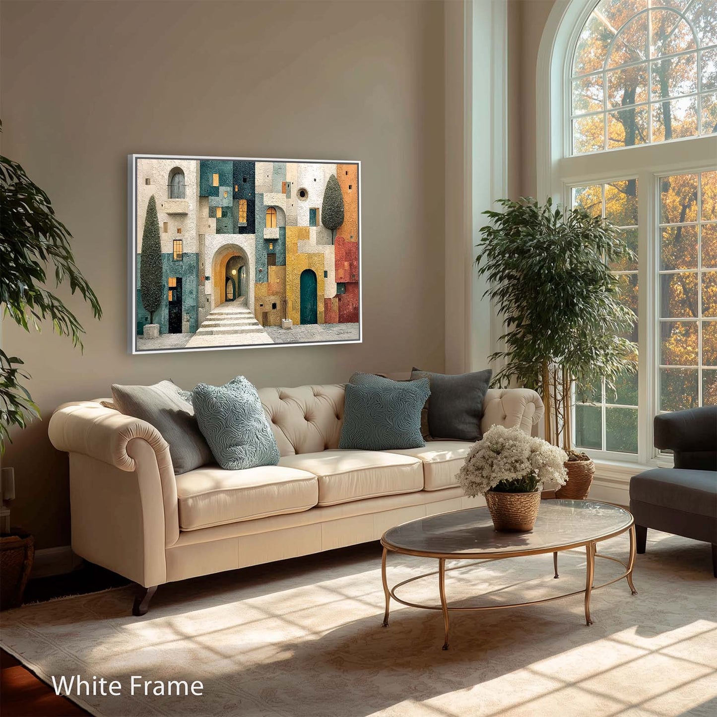THE VILLAGE canvas art print by Dale Hitchcox