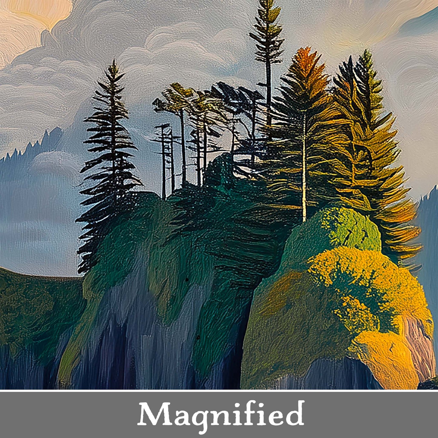 WEST COAST PANORAMA canvas art print by Dale Hitchcox