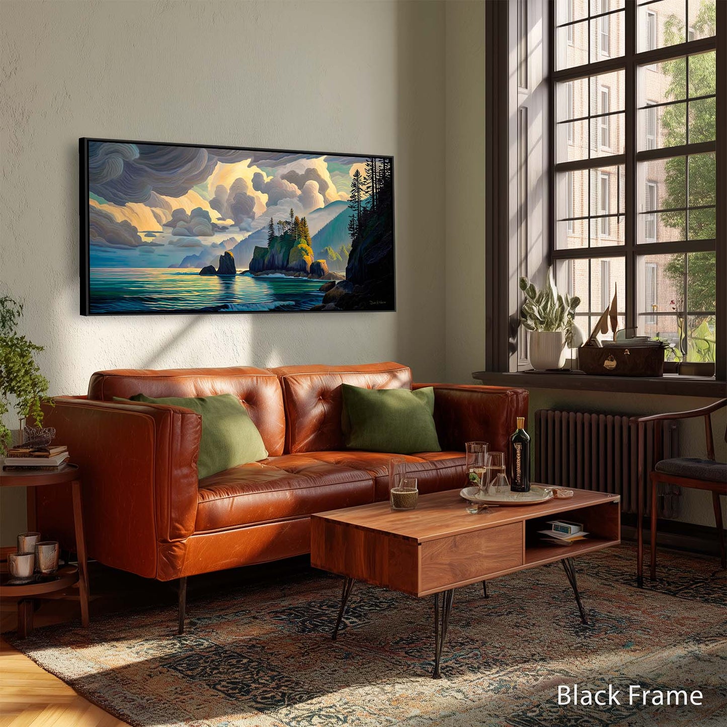 WEST COAST PANORAMA canvas art print by Dale Hitchcox