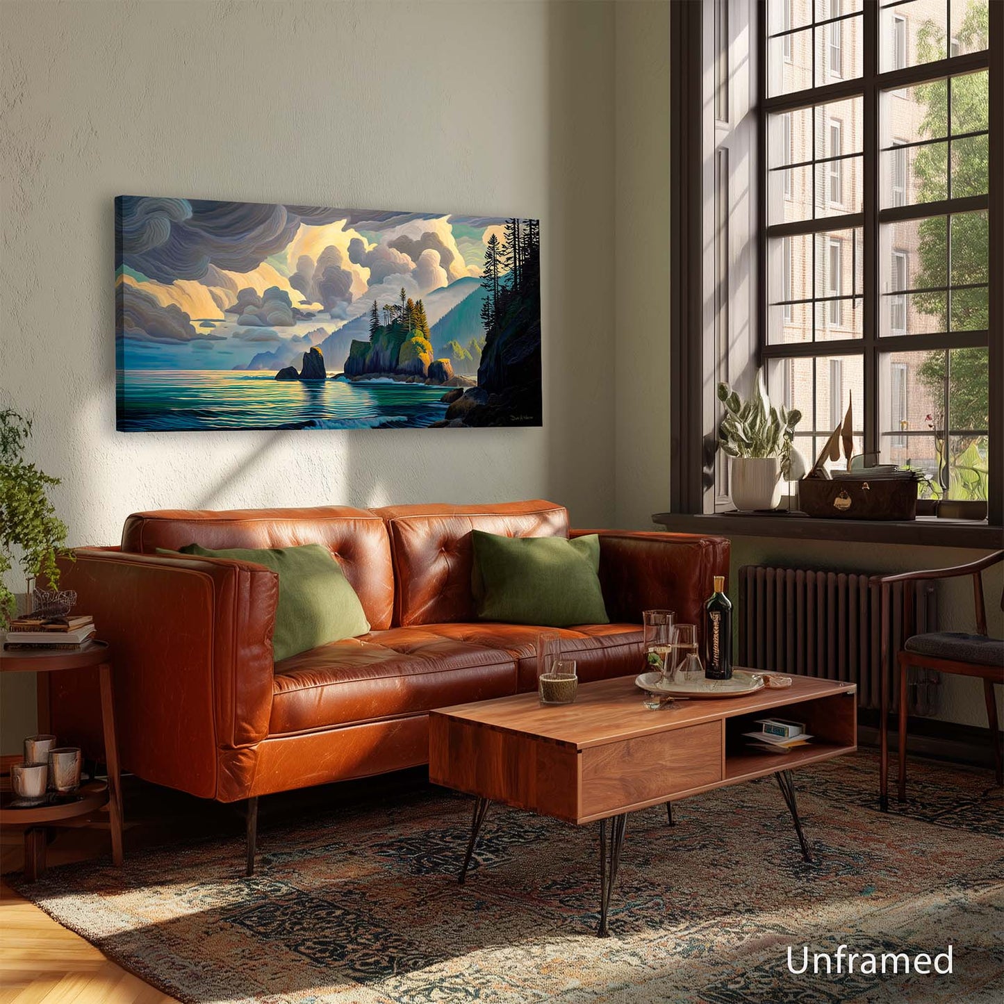 WEST COAST PANORAMA canvas art print by Dale Hitchcox