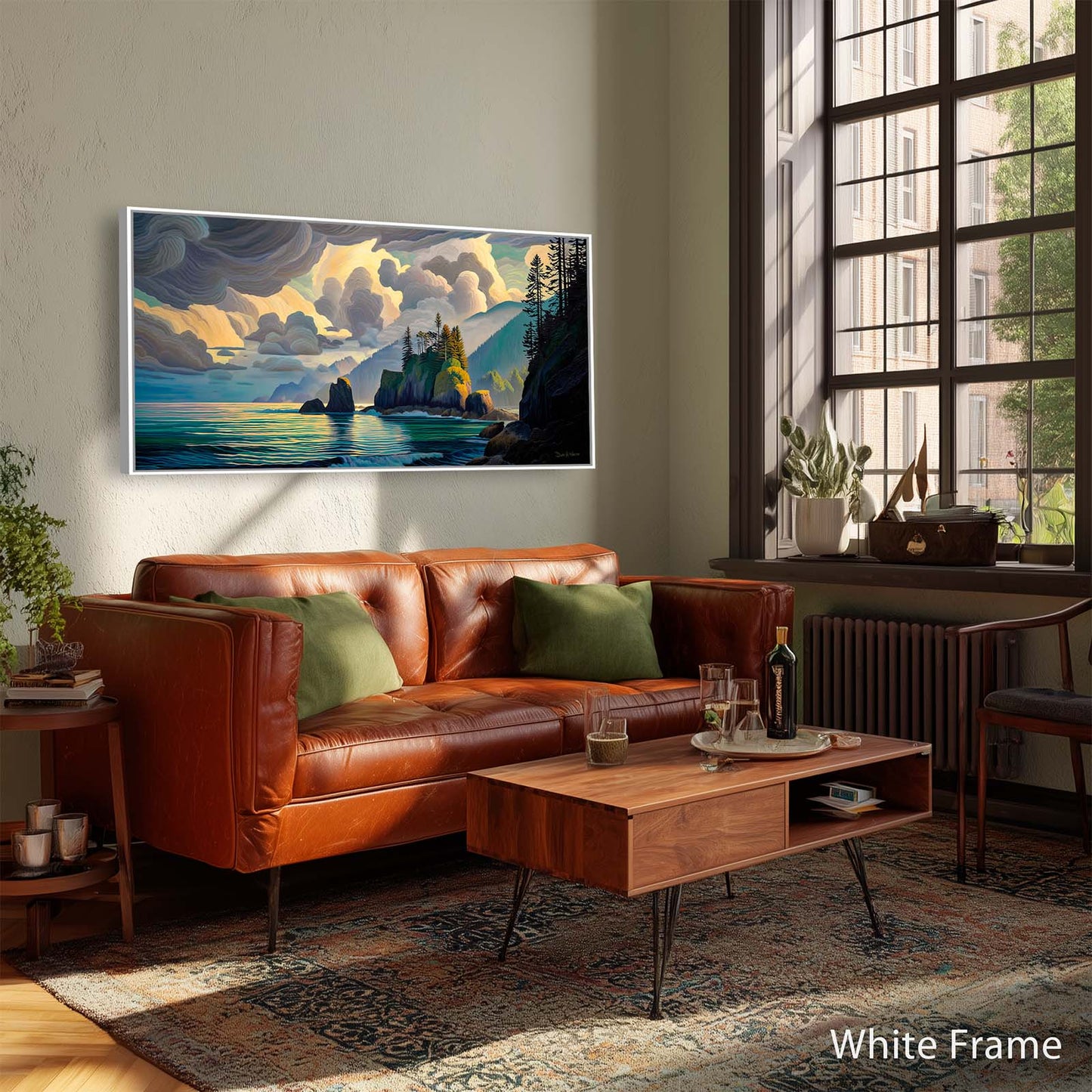 WEST COAST PANORAMA canvas art print by Dale Hitchcox