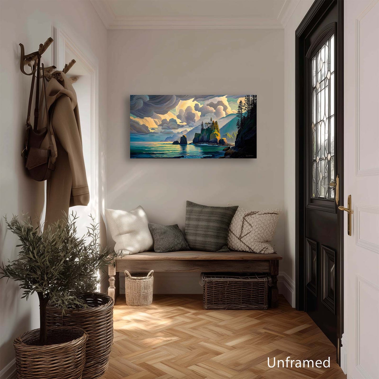 WEST COAST PANORAMA canvas art print by Dale Hitchcox