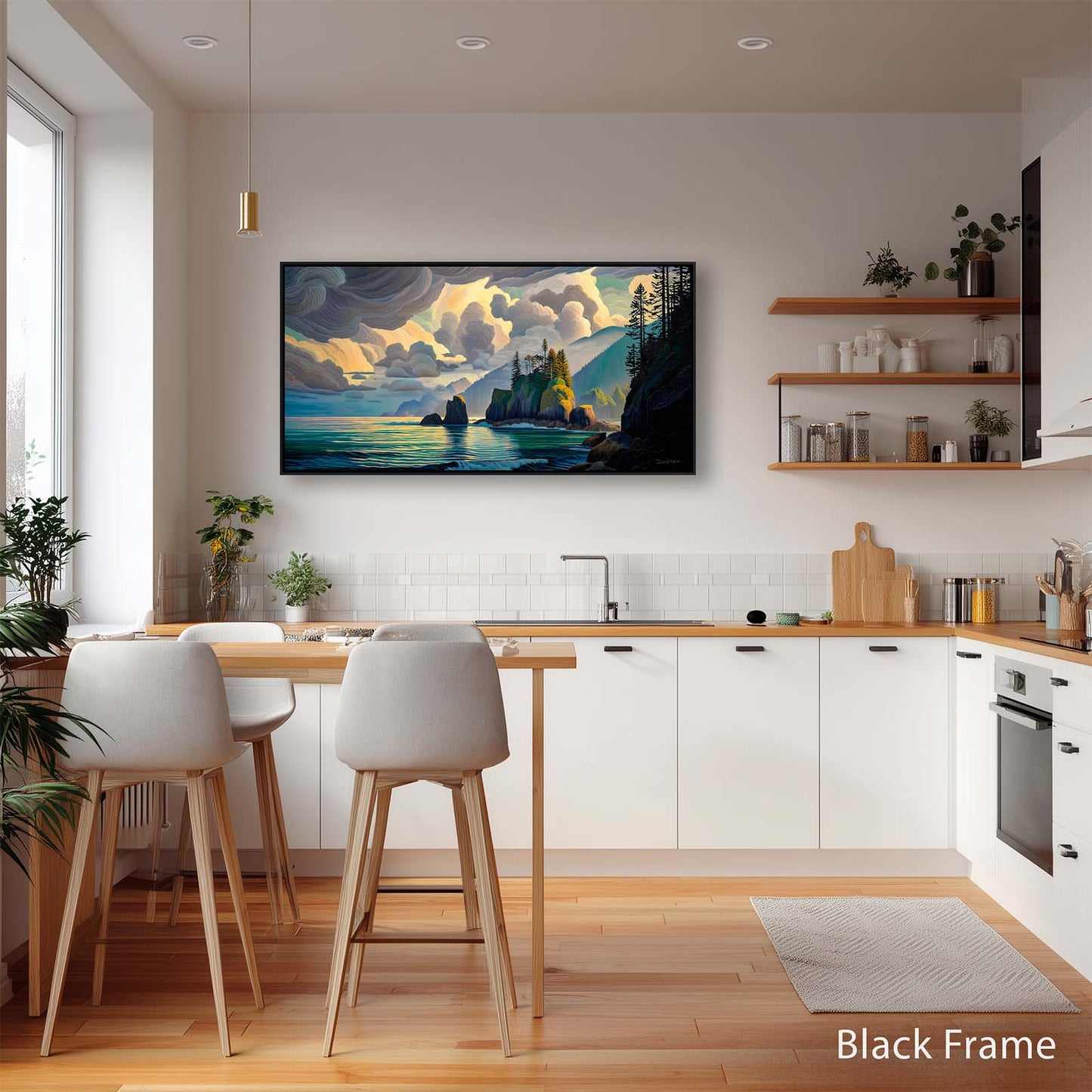 WEST COAST PANORAMA canvas art print by Dale Hitchcox