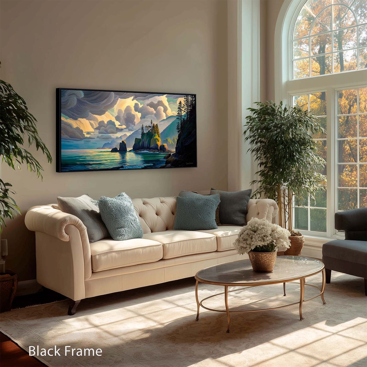 WEST COAST PANORAMA canvas art print by Dale Hitchcox