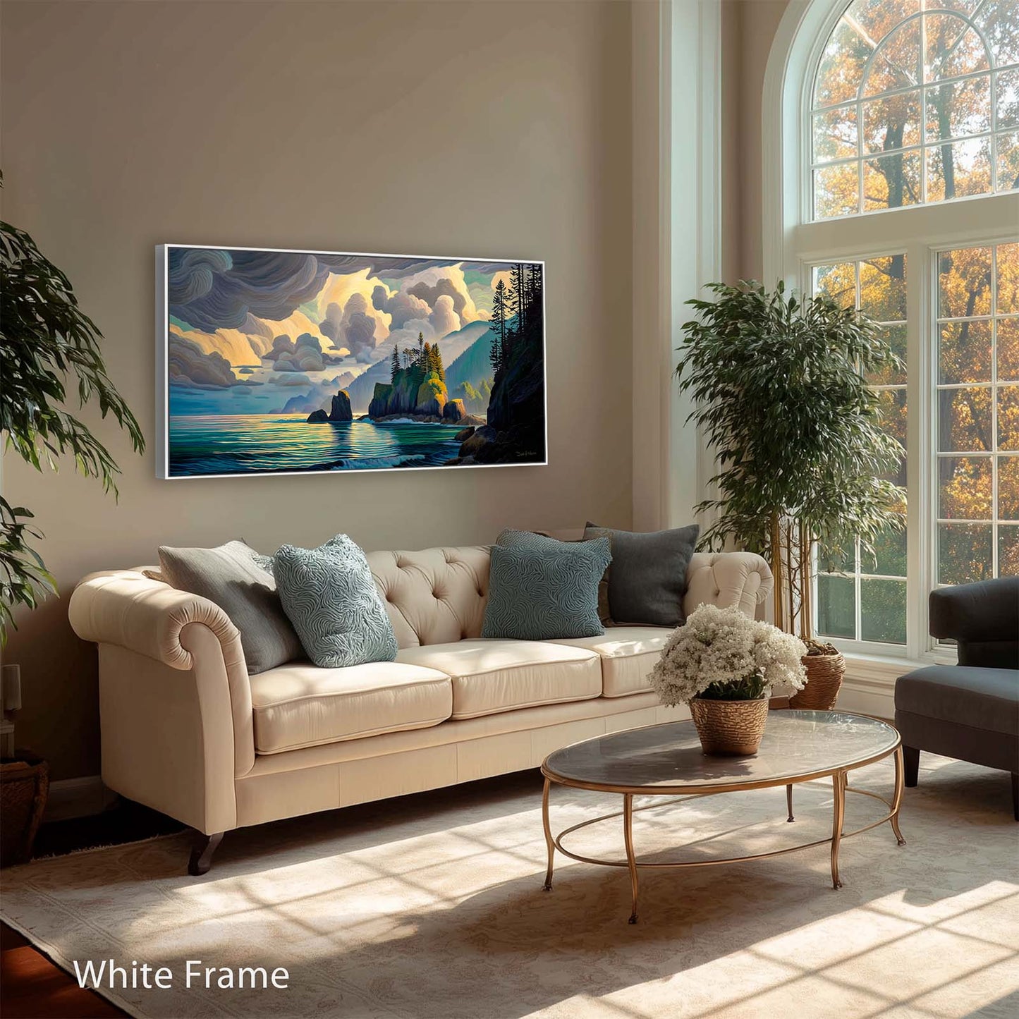 WEST COAST PANORAMA canvas art print by Dale Hitchcox