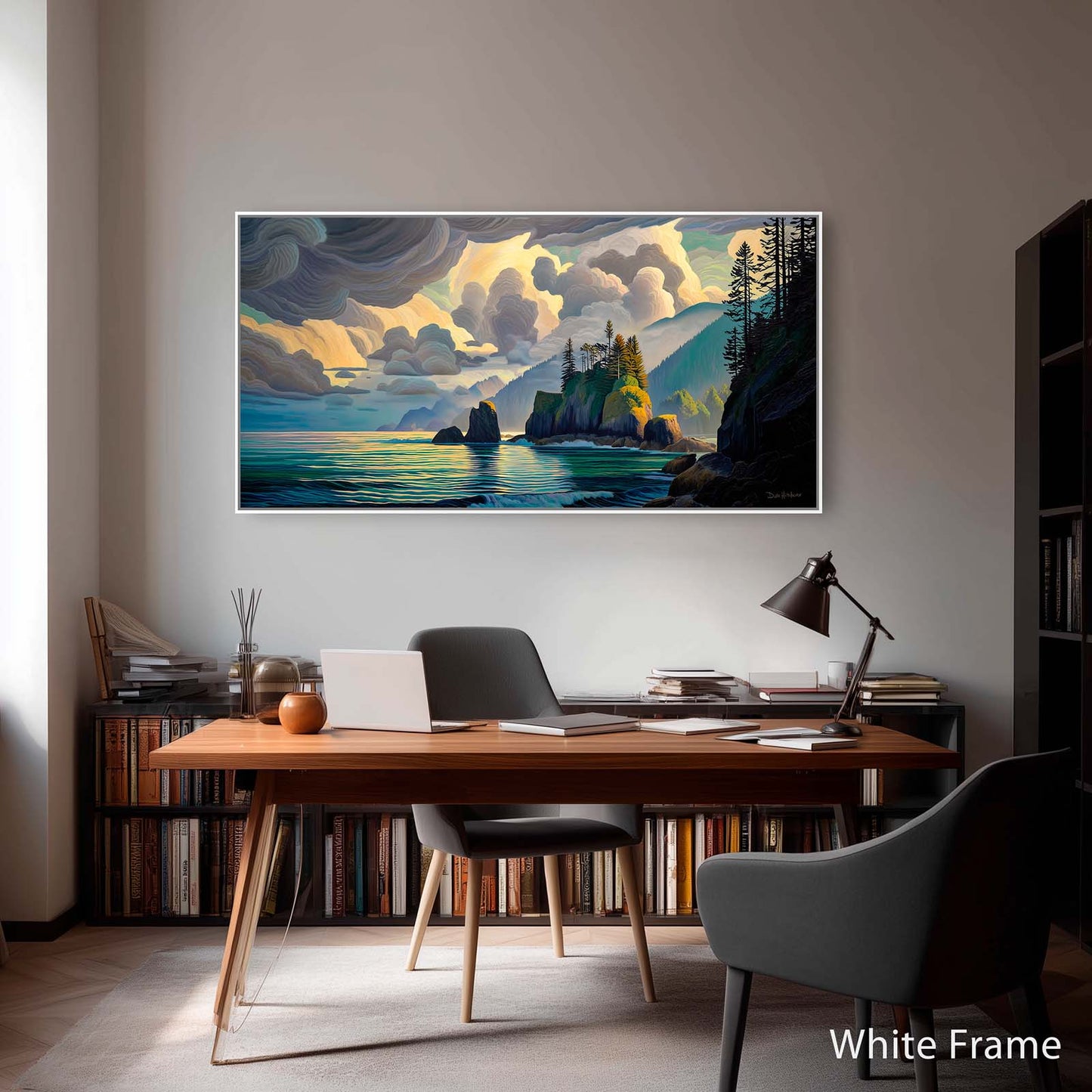 WEST COAST PANORAMA canvas art print by Dale Hitchcox