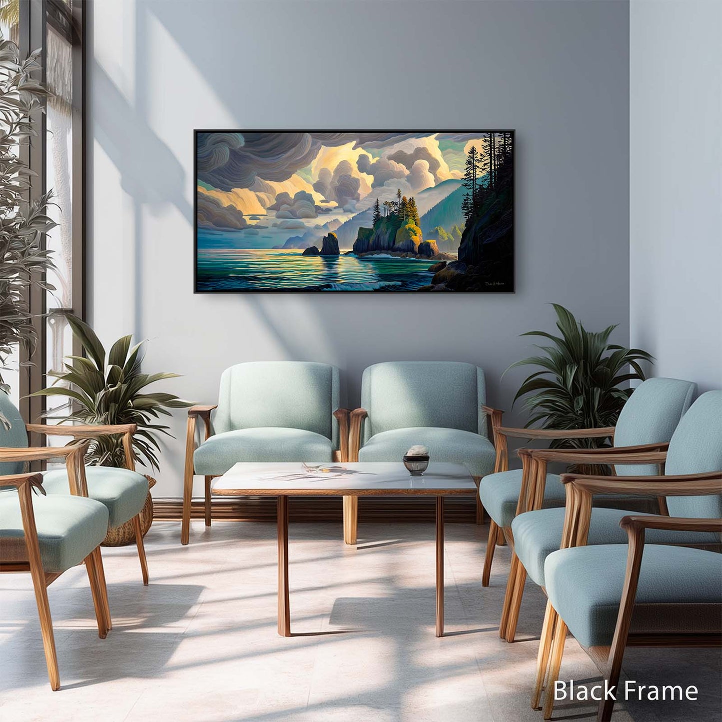 WEST COAST PANORAMA canvas art print by Dale Hitchcox