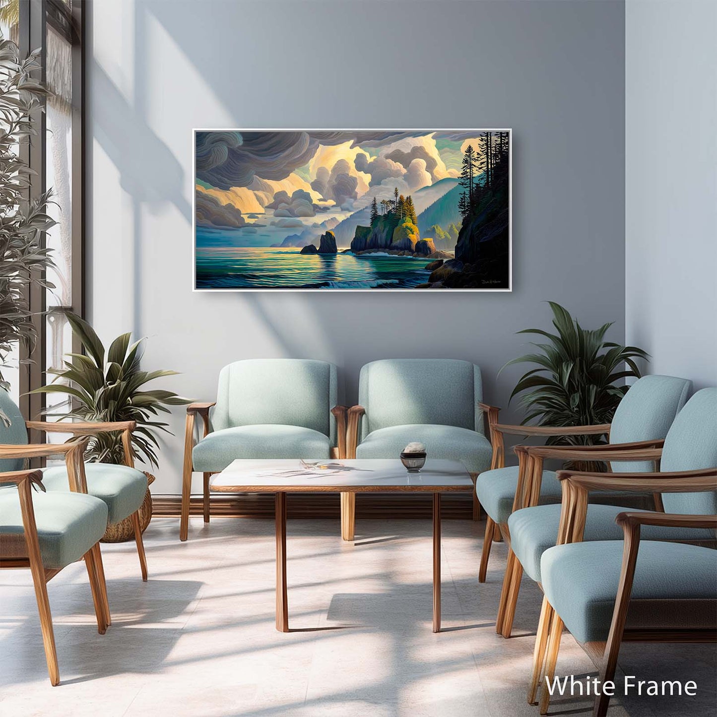 WEST COAST PANORAMA canvas art print by Dale Hitchcox