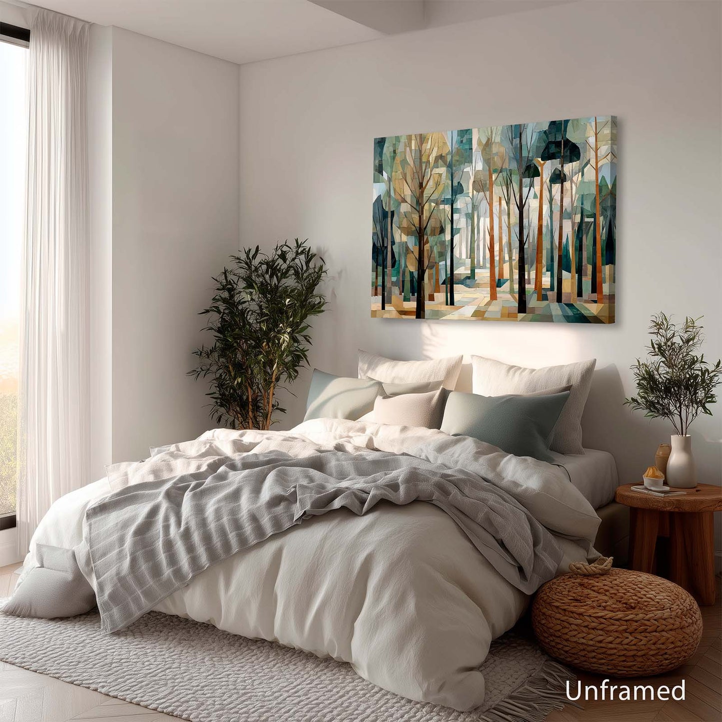 SUNLIT FOREST canvas art print by Dale Hitchcox