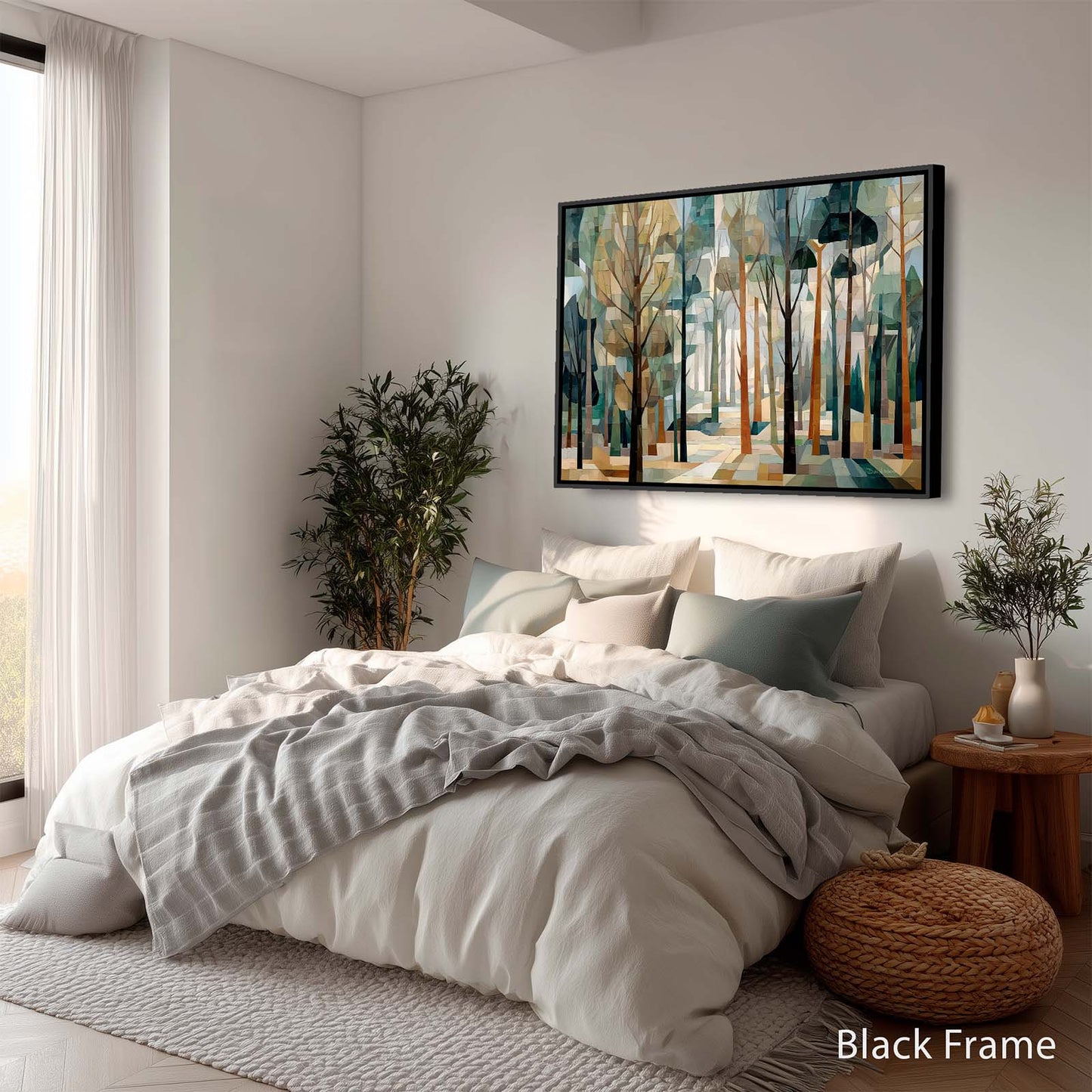 SUNLIT FOREST canvas art print by Dale Hitchcox