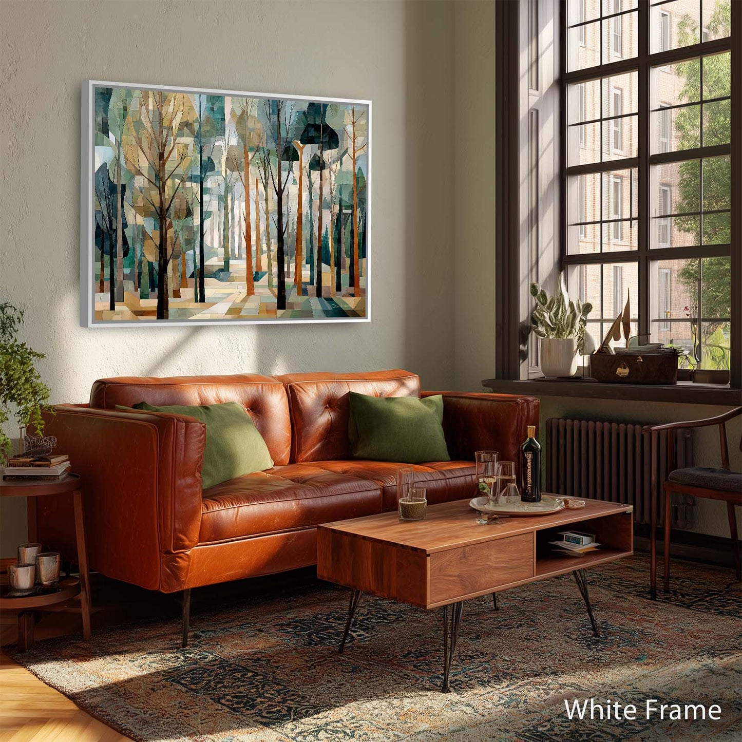 SUNLIT FOREST canvas art print by Dale Hitchcox