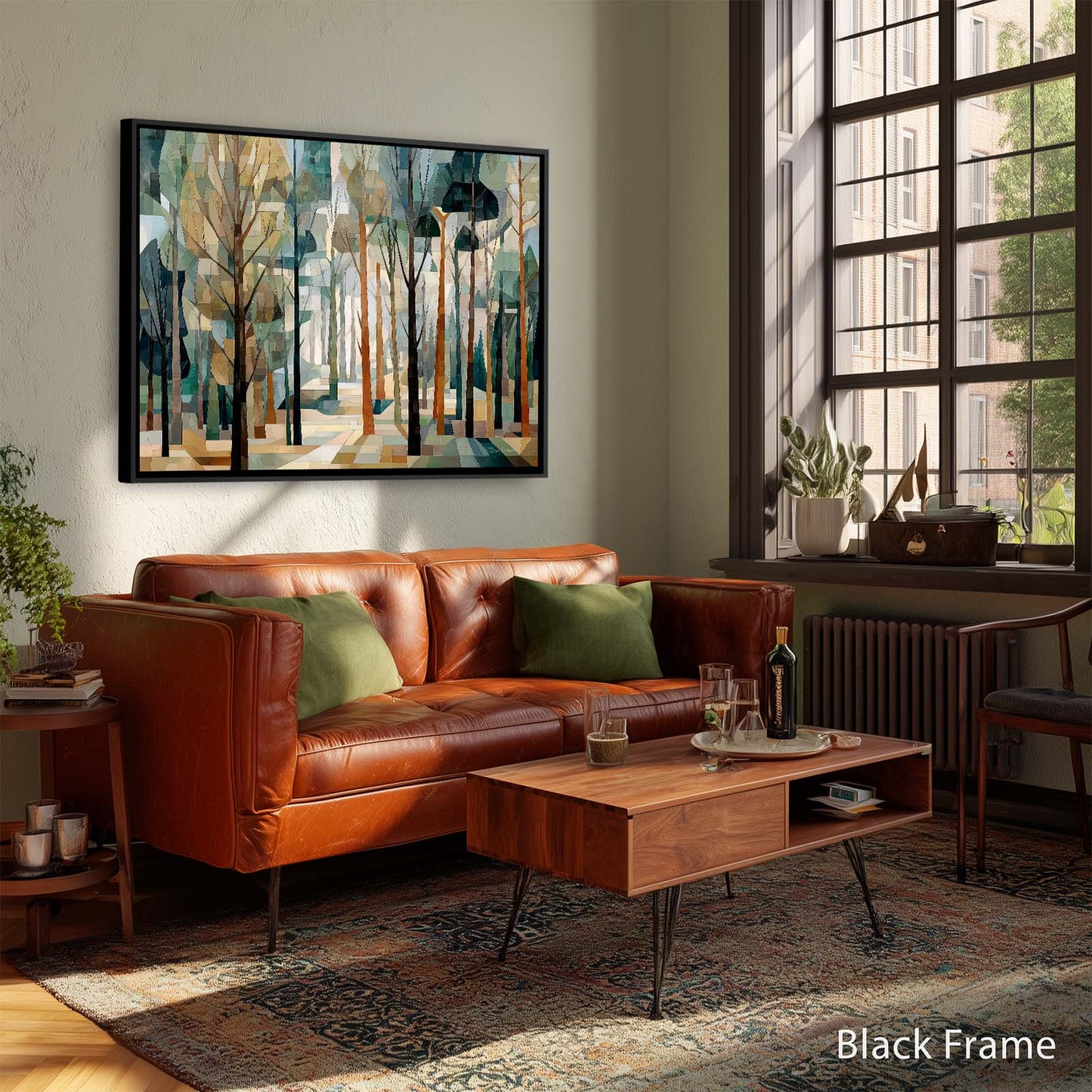 SUNLIT FOREST canvas art print by Dale Hitchcox