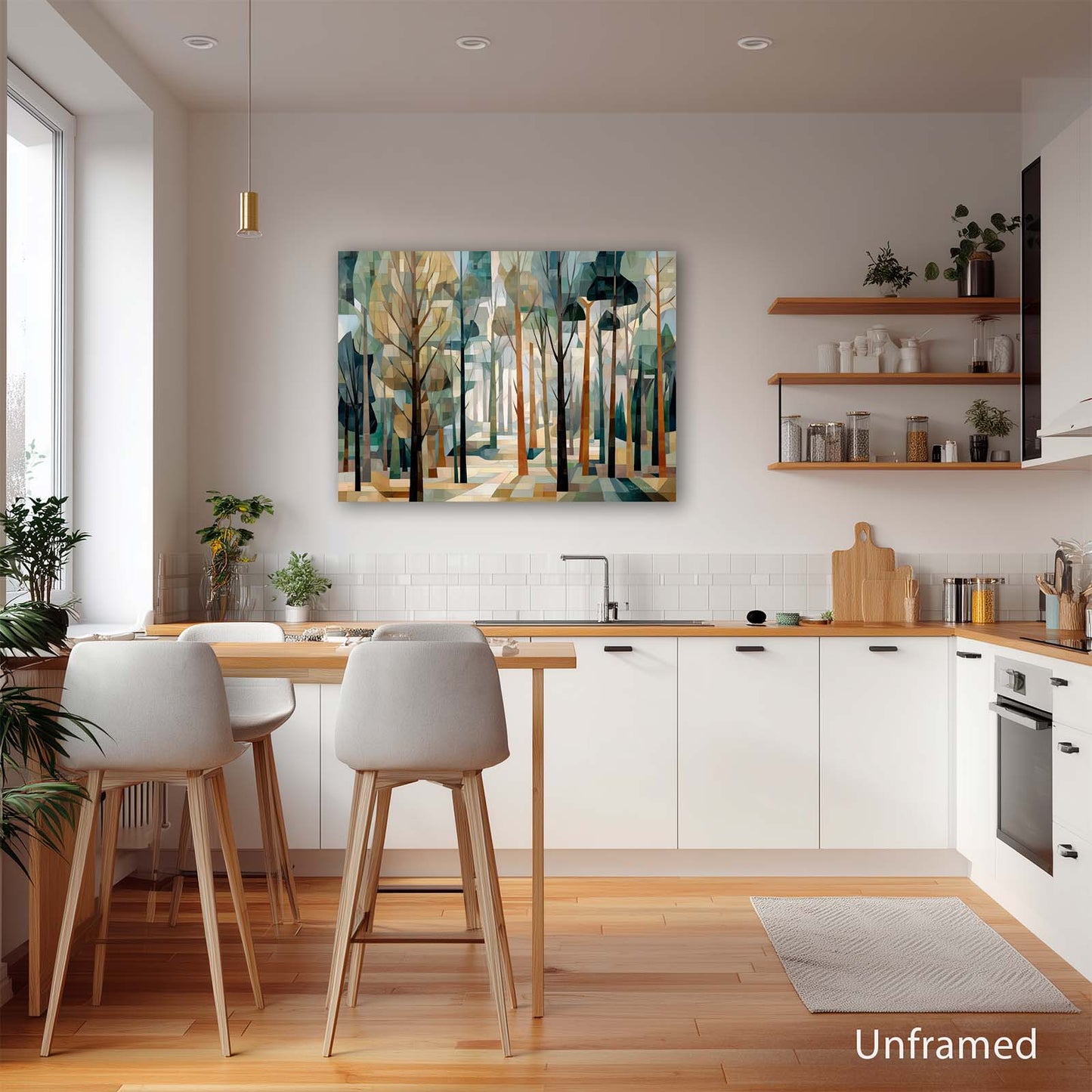 SUNLIT FOREST canvas art print by Dale Hitchcox