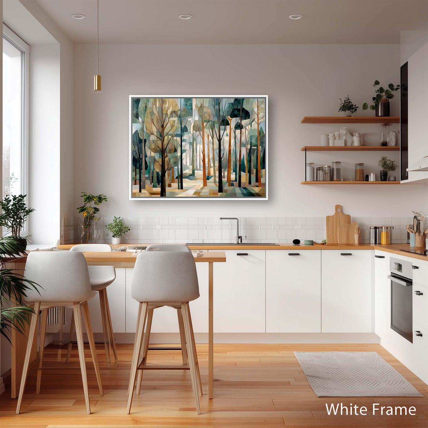 SUNLIT FOREST canvas art print by Dale Hitchcox