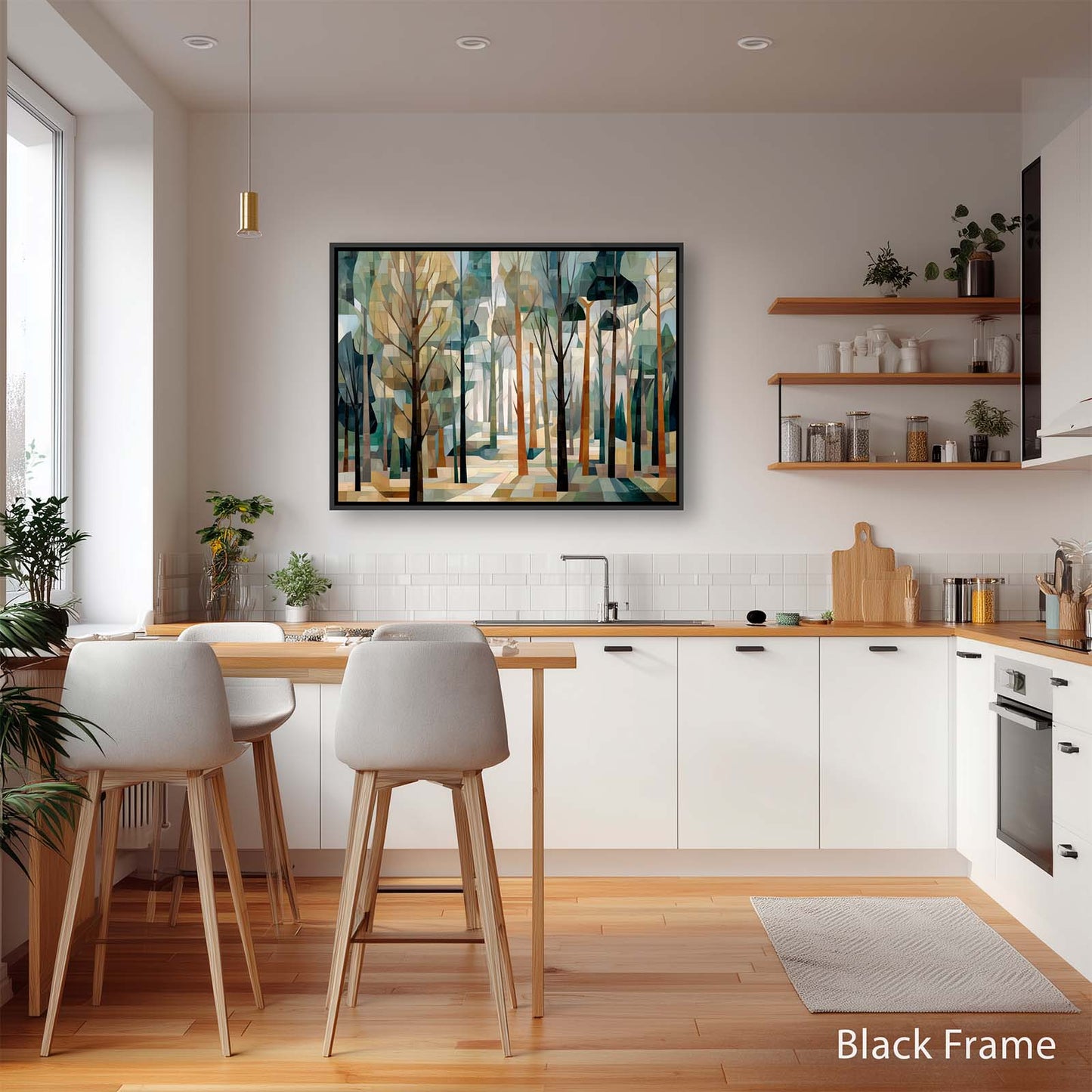 SUNLIT FOREST canvas art print by Dale Hitchcox
