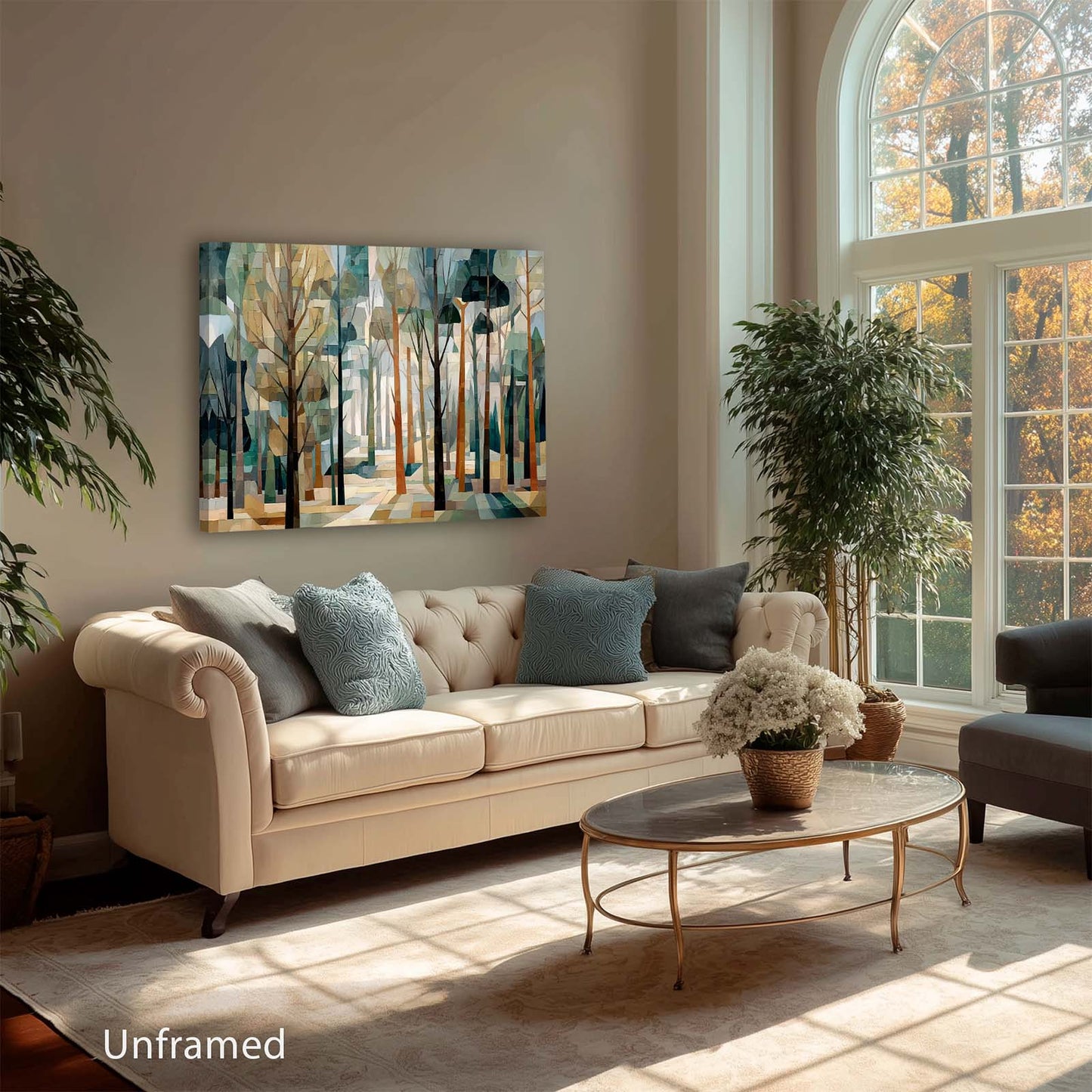 SUNLIT FOREST canvas art print by Dale Hitchcox