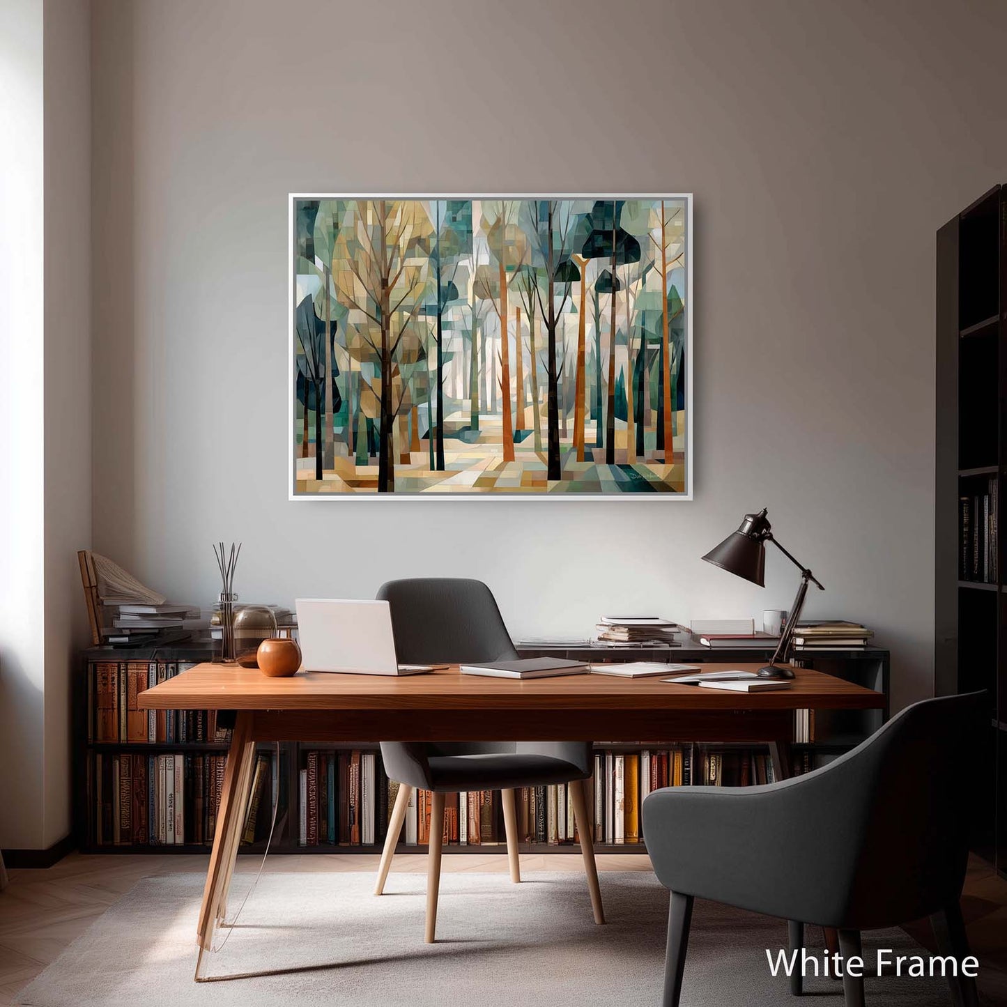 SUNLIT FOREST canvas art print by Dale Hitchcox
