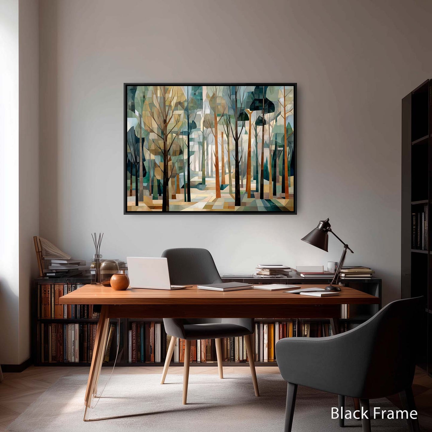 SUNLIT FOREST canvas art print by Dale Hitchcox