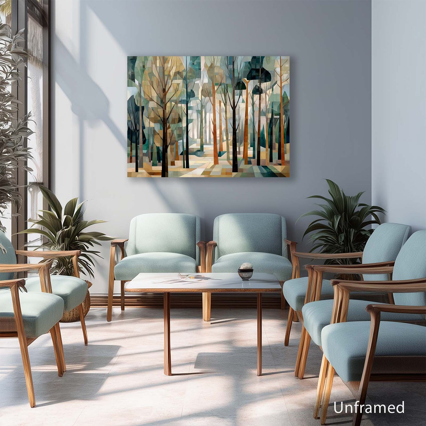 SUNLIT FOREST canvas art print by Dale Hitchcox