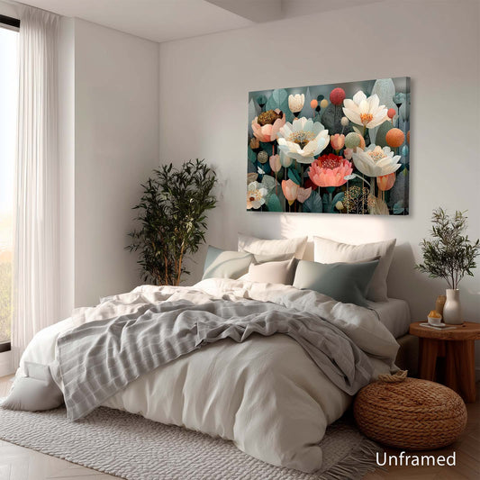 FLOWERS canvas art print by Dale Hitchcox