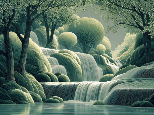 MIDNIGHT WATERFALL