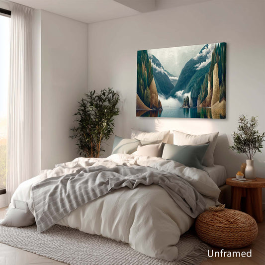 TRANQUIL PASSAGE canvas art print by Dale Hitchcox