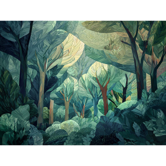 FOREST CLEARING canvas art print by Dale Hitchcox