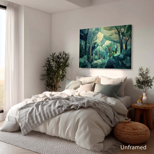 FOREST CLEARING canvas art print by Dale Hitchcox