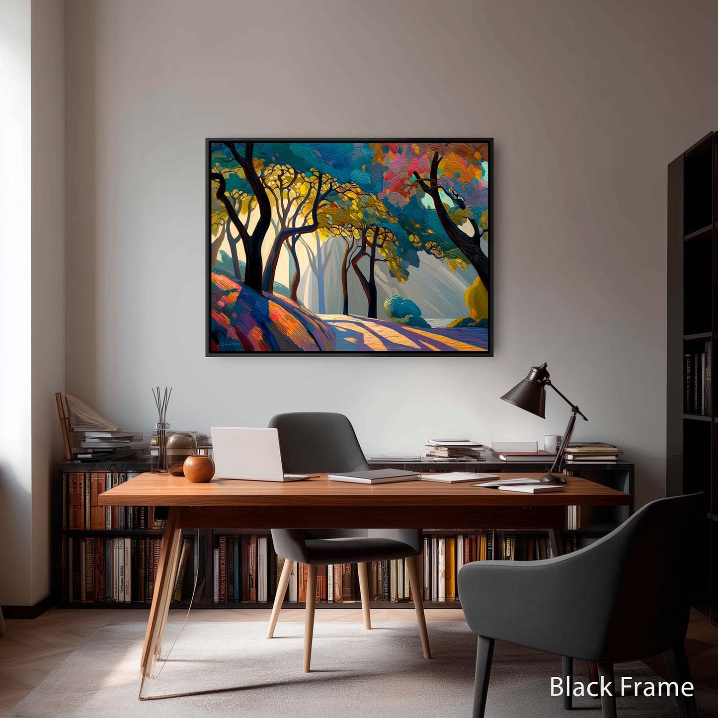 SUNLIT PATH canvas art print by Dale Hitchcox