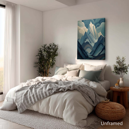 BLUE MOUNTAIN canvas art print by Dale Hitchcox