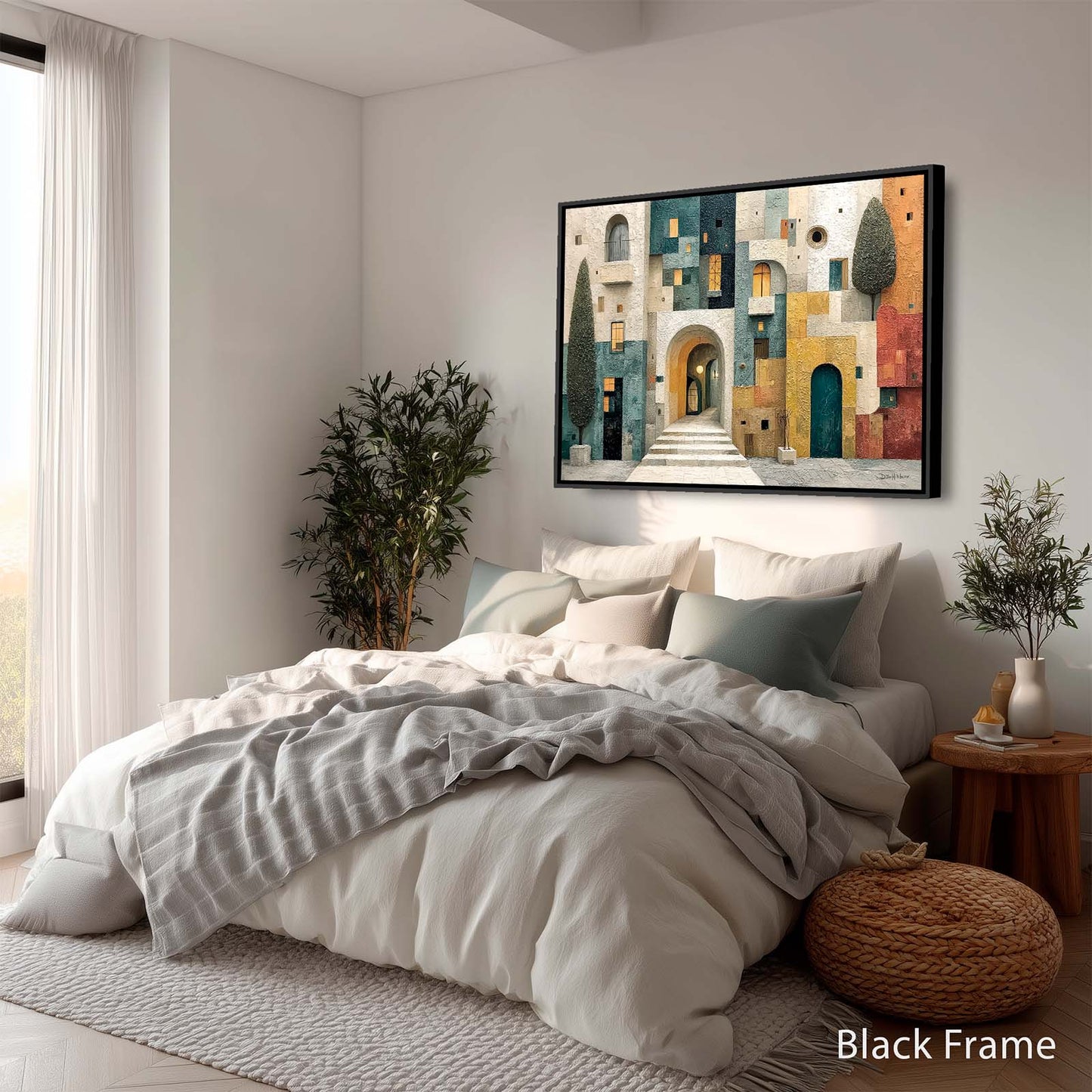 THE VILLAGE canvas art print by Dale Hitchcox